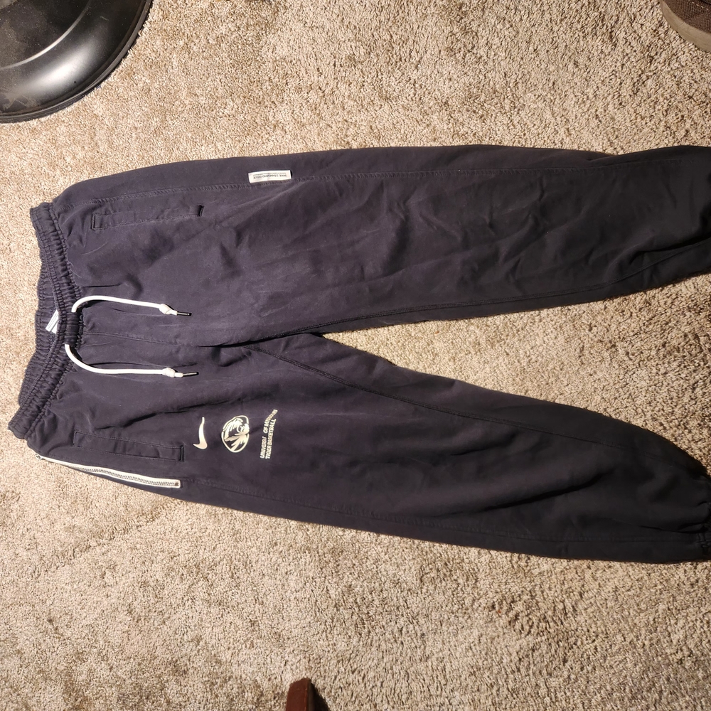 Nike Sweatpants University Of Missouri Basketball Player Issue Mens Size M